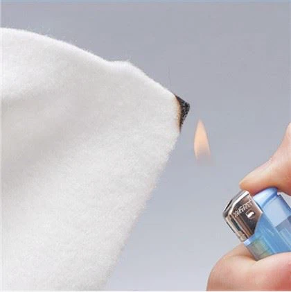 Jarum Tahan Api Ditinju Bukan Tenunan